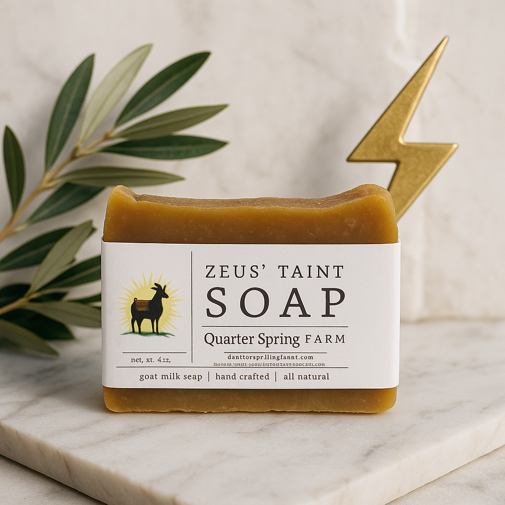 Zeus' Taint soap bar