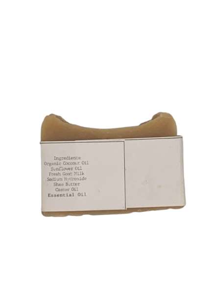 Boomskie's Barn Dance-Goat Milk Soap-Cedarwood Essential Oil-Barnwood Fragrance Oil-4oz Bar-Body