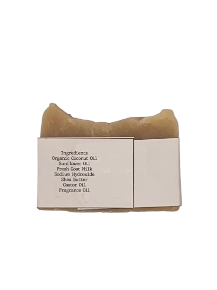 50 shades of goat-Rose/Geranium/Bergamot/Gold Amber-Goat Milk Soap Bar-4oz-Body Soap