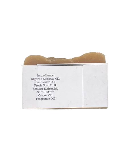 Amber Spice-Patchouli/Clove Essential Oils-4oz Bar-Goat Milk Soap-Body