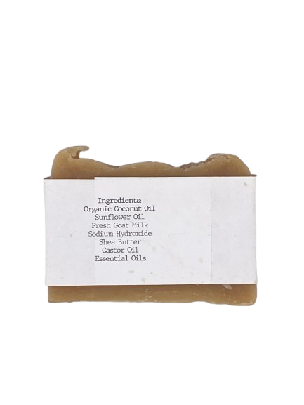 4 Thieves- Cinnamon-Rosemary-Eucalyptus-Lemon-Rosemary-Essential Oils-4oz Bar-Goat Milk Soap