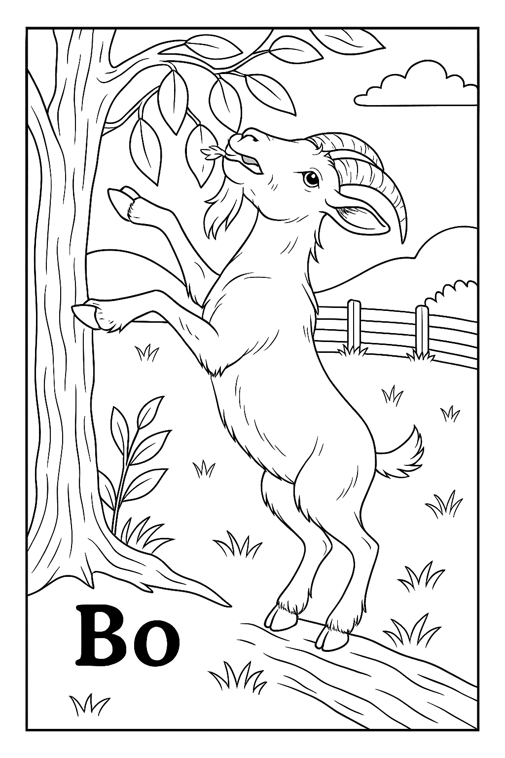 Goats of Quarter Spring Farm: Coloring and Activity Book
