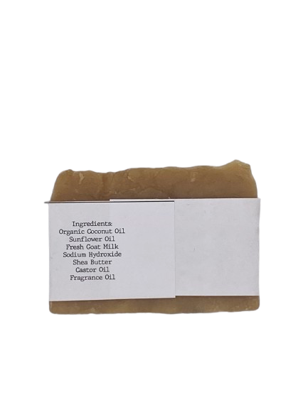 Touching Cotton-Cotton Fragrance-Fresh Clean Scent-Goat Milk Soap-4oz Bar-Body