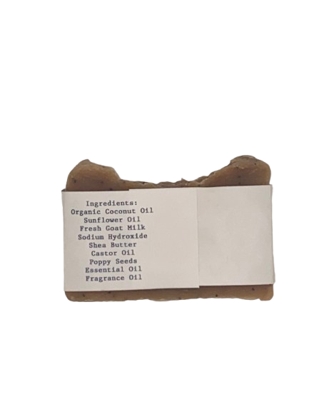 Lexxi Jean's Goats-N-Hoes-Starwberry Fragrance Oil-Peppermint Essential Oil-4oz Bar-Goat Milk Soap-Body