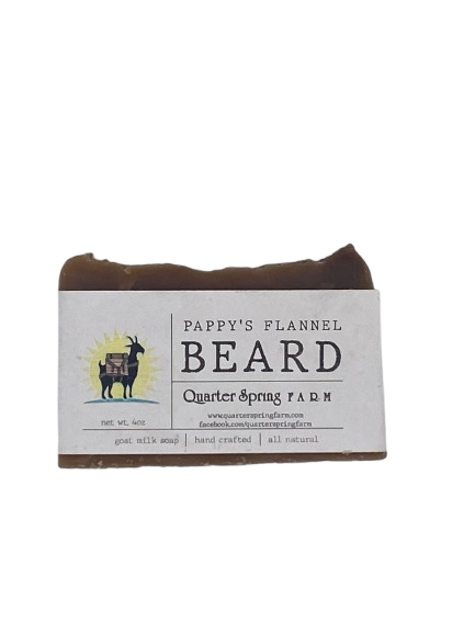 Pappy's Flannel Beard Soap