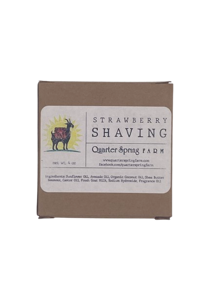 Strawberry Shaving Bar