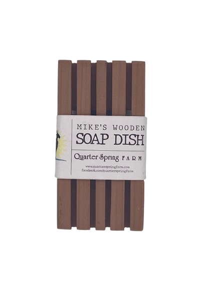 Mike's Skinny Wooden Soap Dish