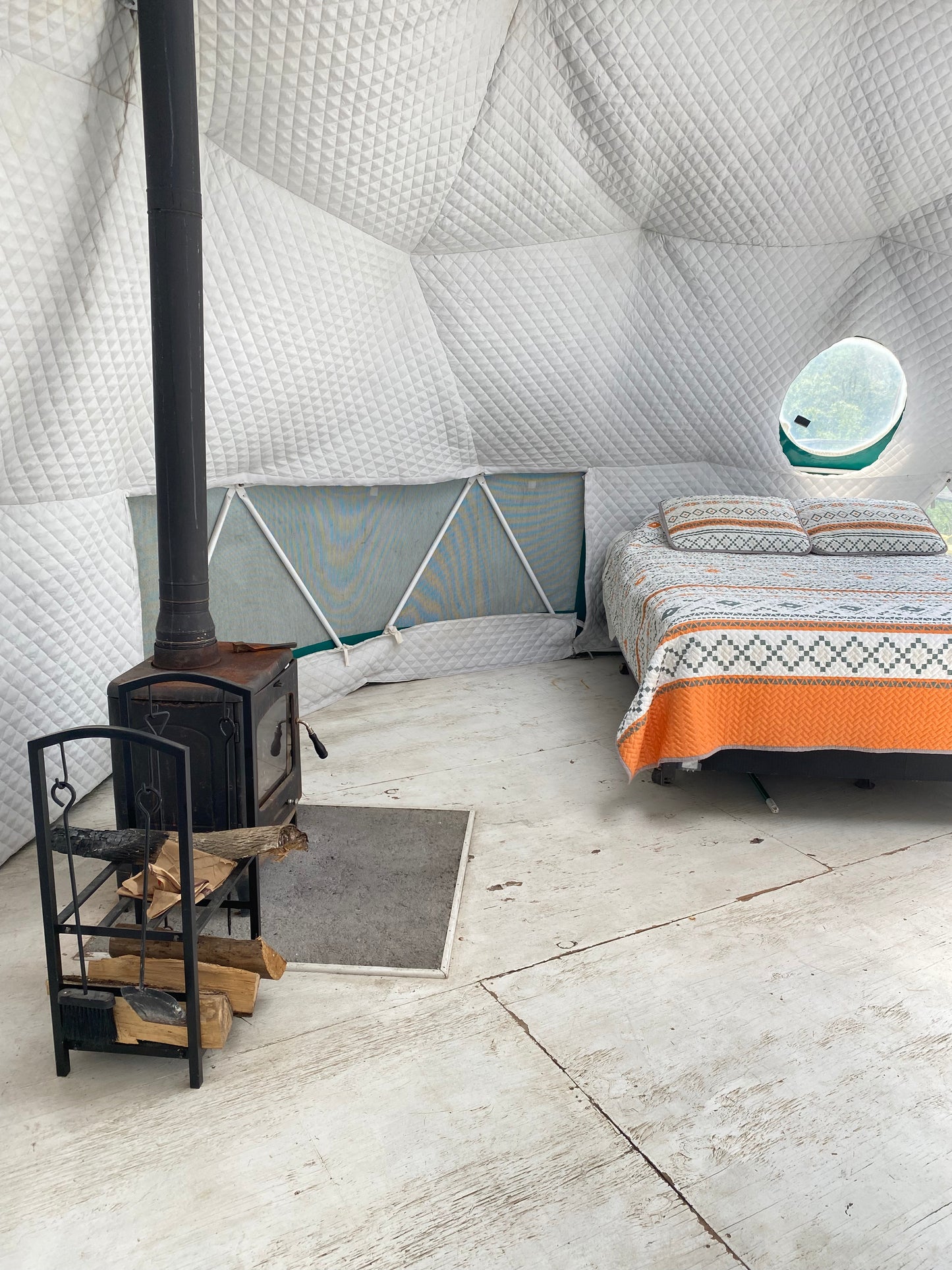 Glamping at the Dome