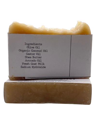 Buck Nekkid Shampoo-Unscented-4oz Bar-Goat Milk Shampoo-Hair