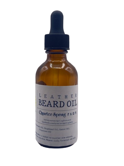 Leather Beard Oil