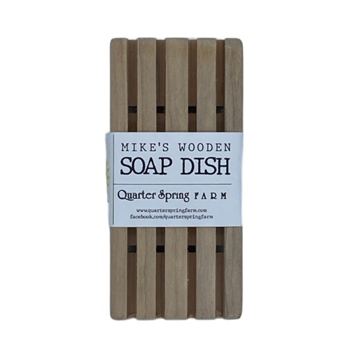 Mike's Skinny Wooden Soap Dish