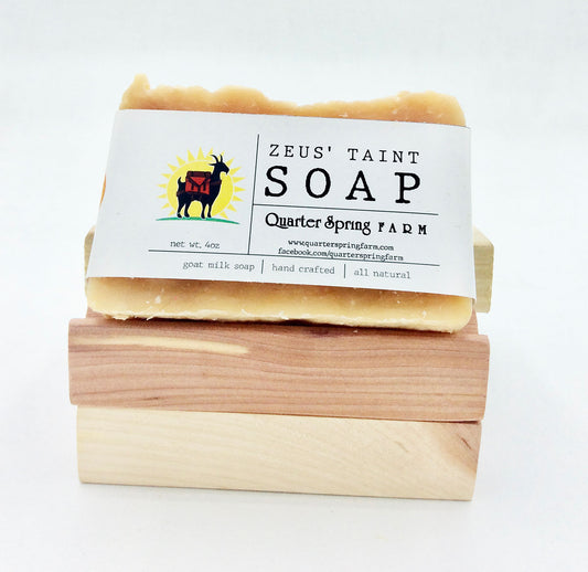 Zeus' Taint soap bar
